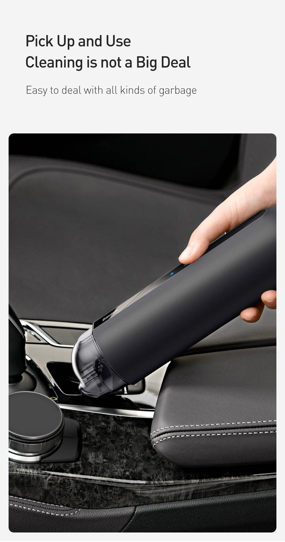 Wireless 5000Pa Car Vacuum Cleaner