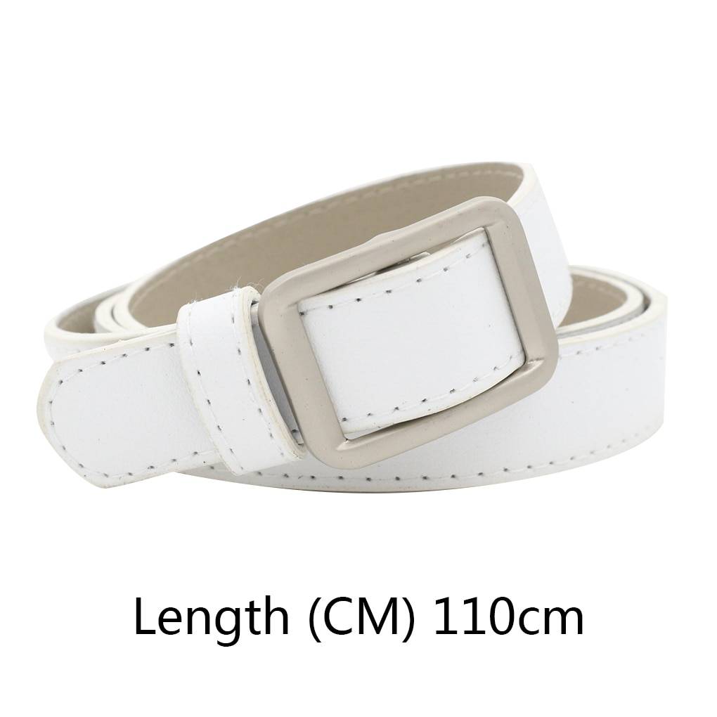 Vintage Square Buckle Women's Belt