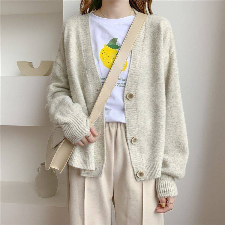 Women's Pastel Color Cardigan