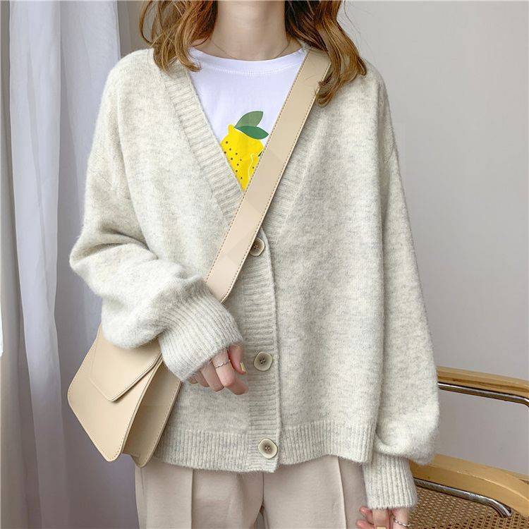 Women's Pastel Color Cardigan