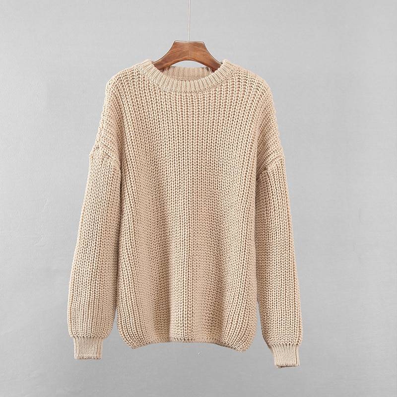 Women's Knitted Loose Style Sweater