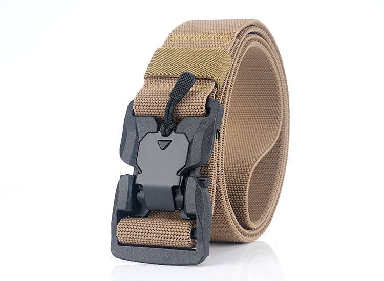 Military Tactical Magnetic Buckle Belt for Men