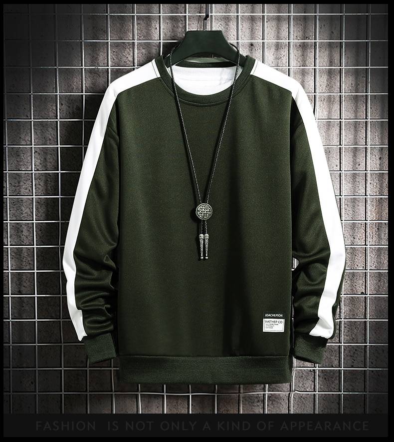 Men's Basic Long Sleeve Sweatshirt