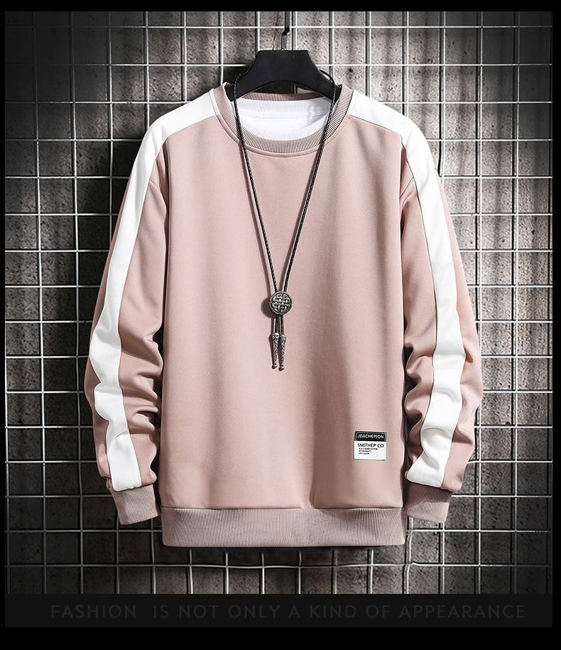 Men's Basic Long Sleeve Sweatshirt