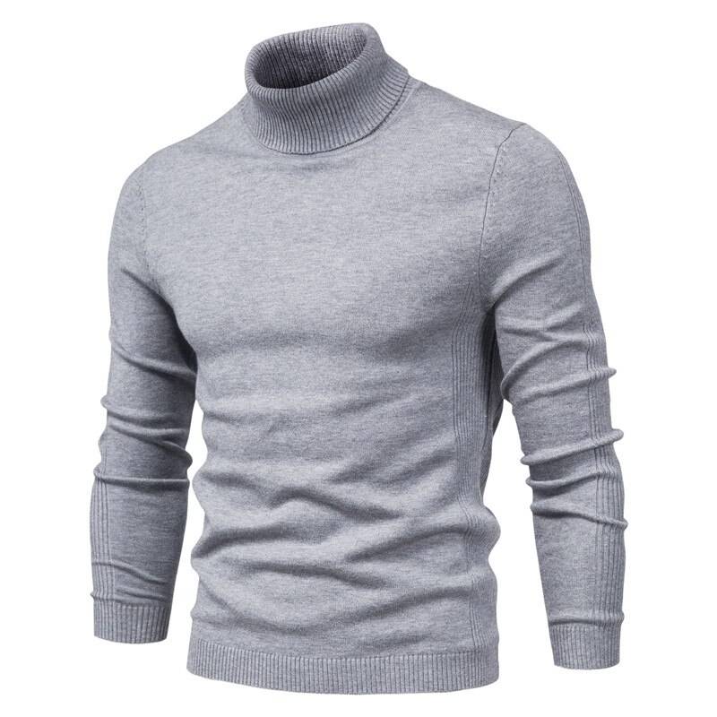 Men's Turtleneck Basic Sweater