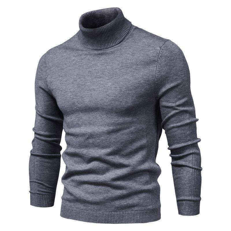 Men's Turtleneck Basic Sweater