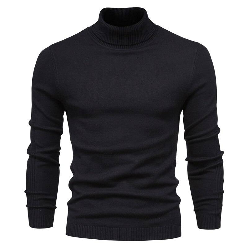 Men's Turtleneck Basic Sweater