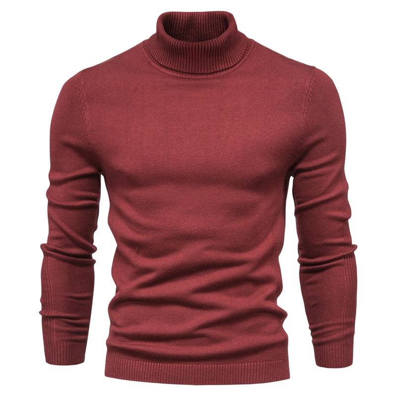 Men's Turtleneck Basic Sweater