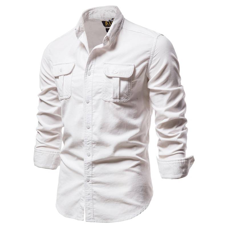 Men's Casual Velour Shirt