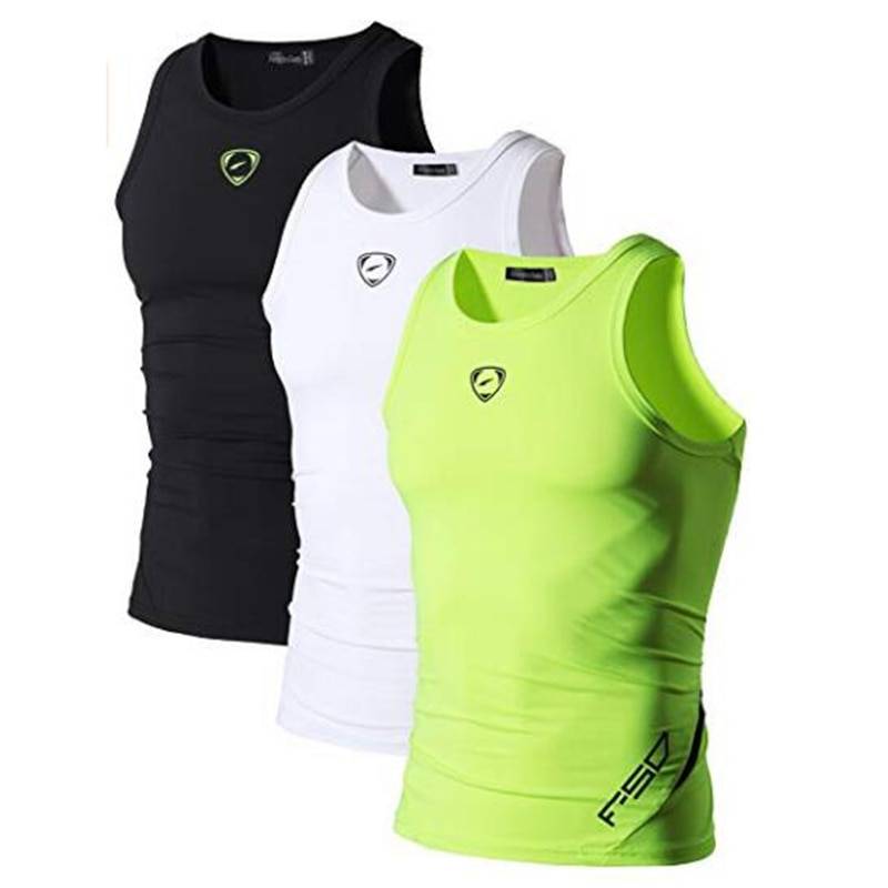 Men's Sport Tank Top 3 Pcs Set