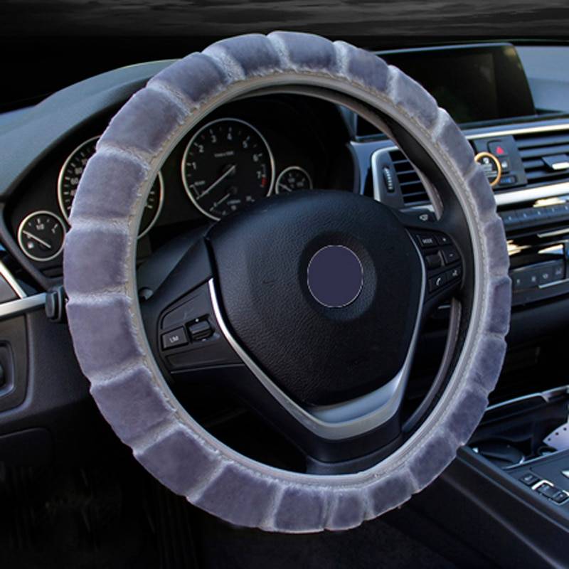 Wool Plush Car Steering Wheel Cover