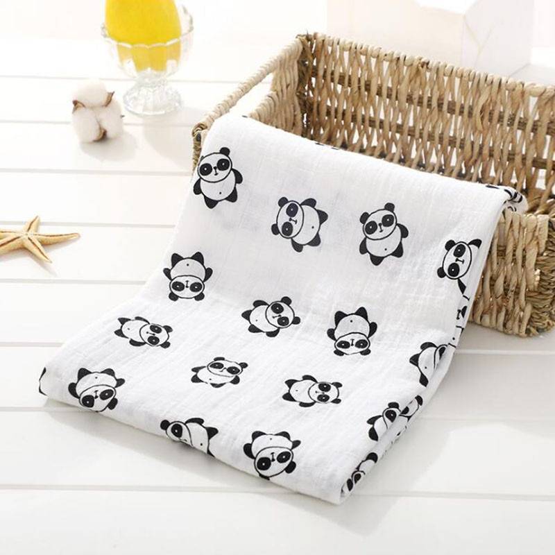 Animals Forests Fruits Printed Baby Muslin Blanket