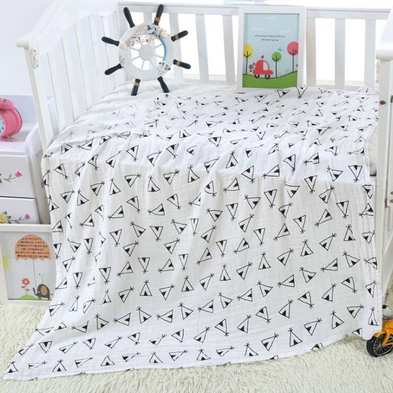 Animals Forests Fruits Printed Baby Muslin Blanket