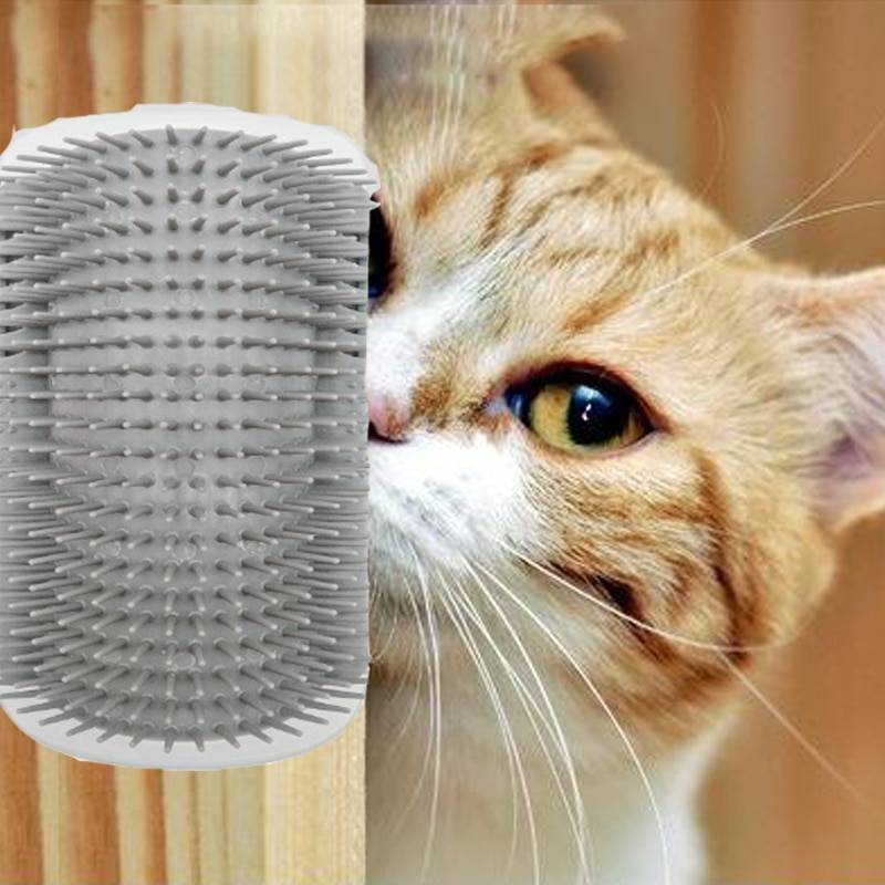 Self Groomer Massage Brush for Cats