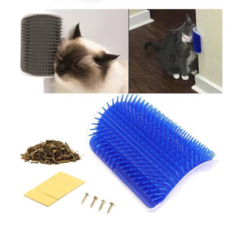 Self Groomer Massage Brush for Cats