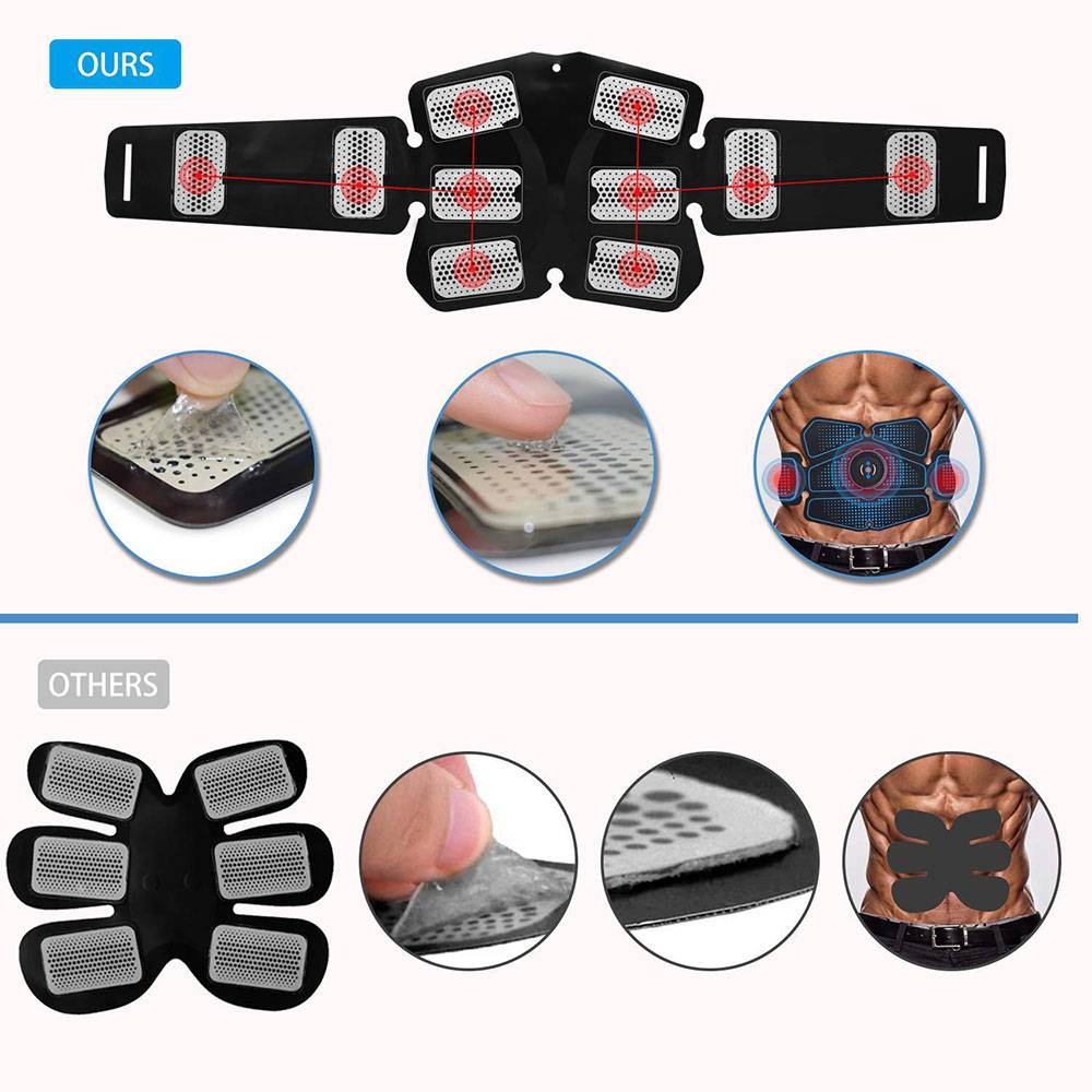 Abdominal Muscle Stimulator for Training