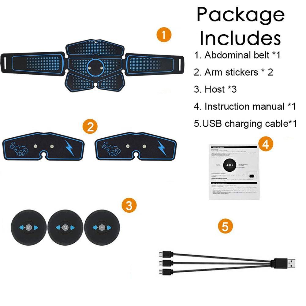 Abdominal Muscle Stimulator for Training