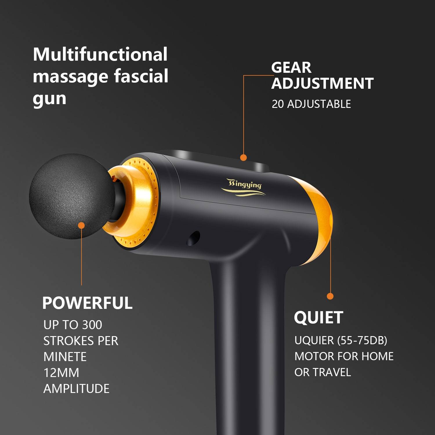 Noiseless Muscle Massage Gun