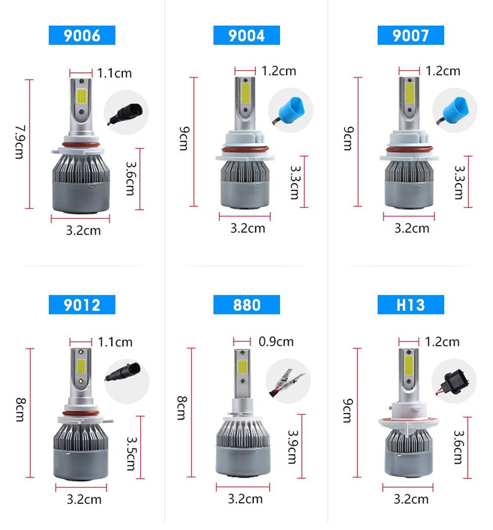 Car LED Headlamp Bulbs