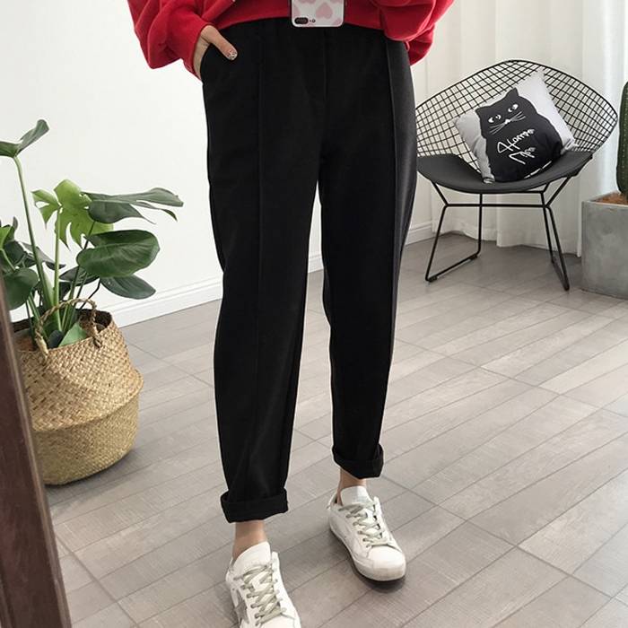 Women Thicken Pencil Pants